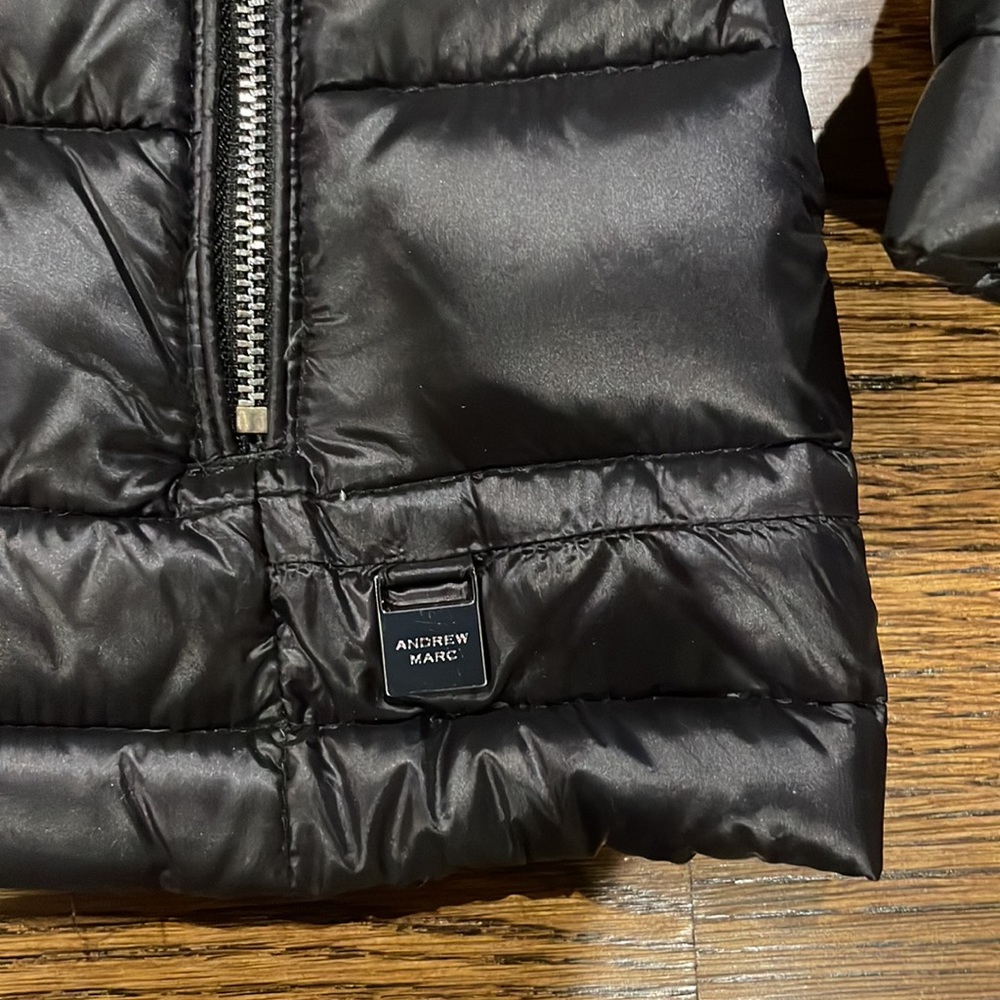 Andrew Marc Packable Down Hooded Jacket - image 5